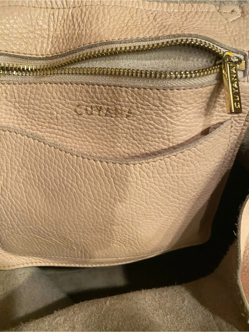Cuyana Classic Nude Leather Tote Bag - AS IS